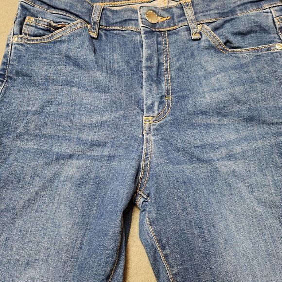 Topshop Blue Motto Leigh Skinny Jeans - Picture 5 of 12